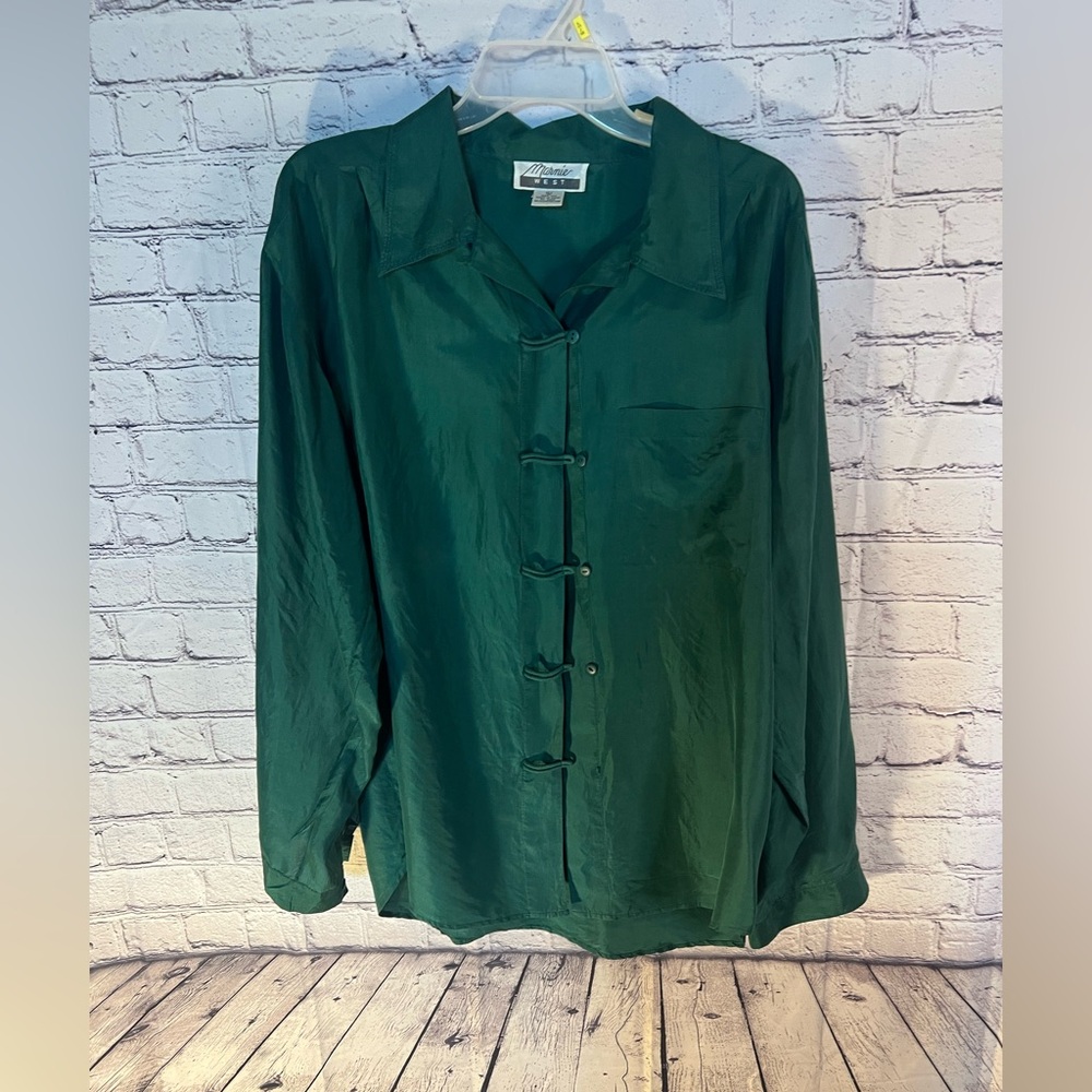 Green Button Down Shirt